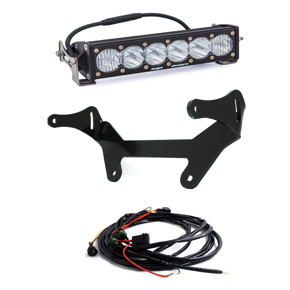 Baja Designs Can-Am Maverick X3 OnX6 10" Driving/Combo LED Bar & Shock Mount Kit