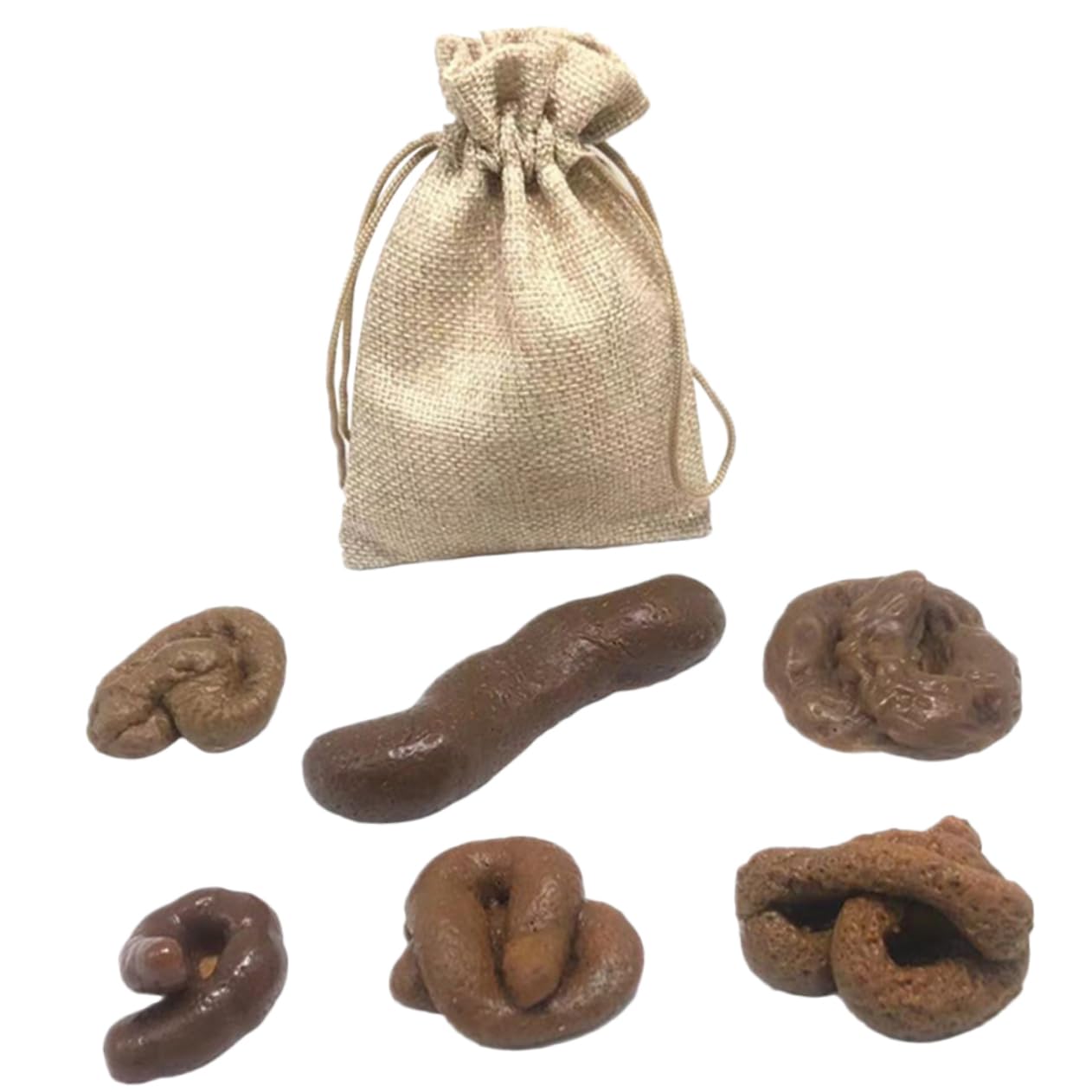 Amazon | Lurrose 6個 疑似軟便 人工ドゥー リアルなうんこ 犬のうんこ