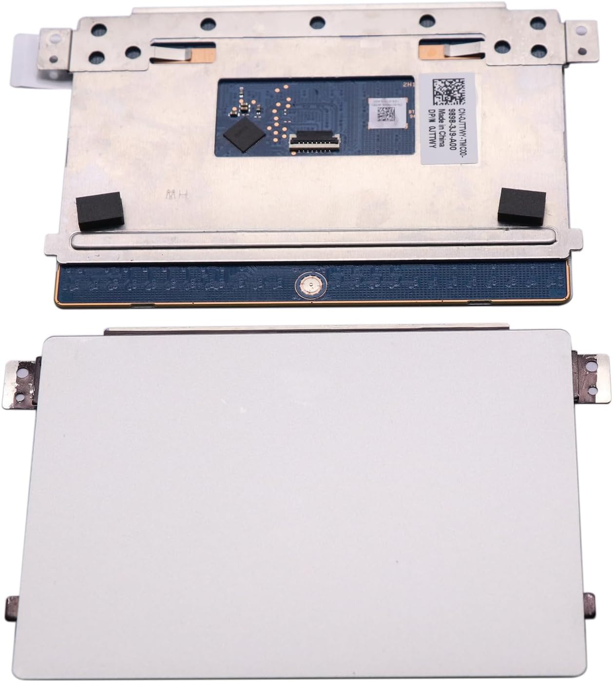BestParts New Silver Touchpad Board Module Replacement for inspiron 15 7500 5501 5502 5505 5508 5509 JTTWY VYNNW Trackpad