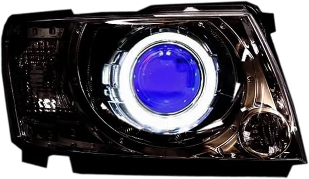 EOsuns Led Xenon Headlight Assembly Compatible With Nissan Patrol Y61 2004-2018