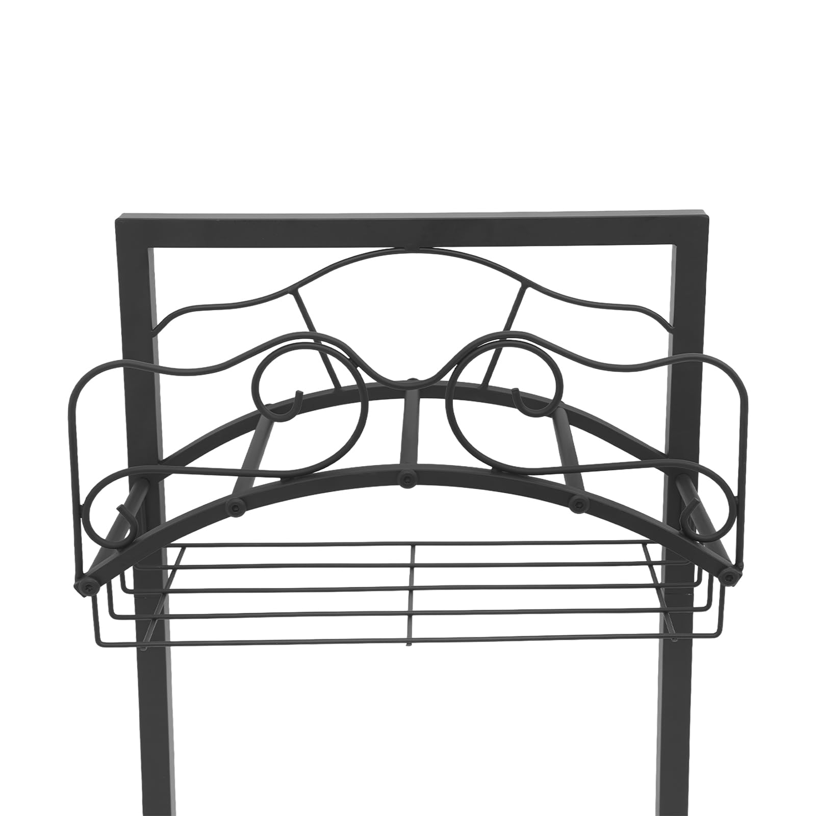 Supporto per tubo da giardino autoportante, in metallo, 106 cm
