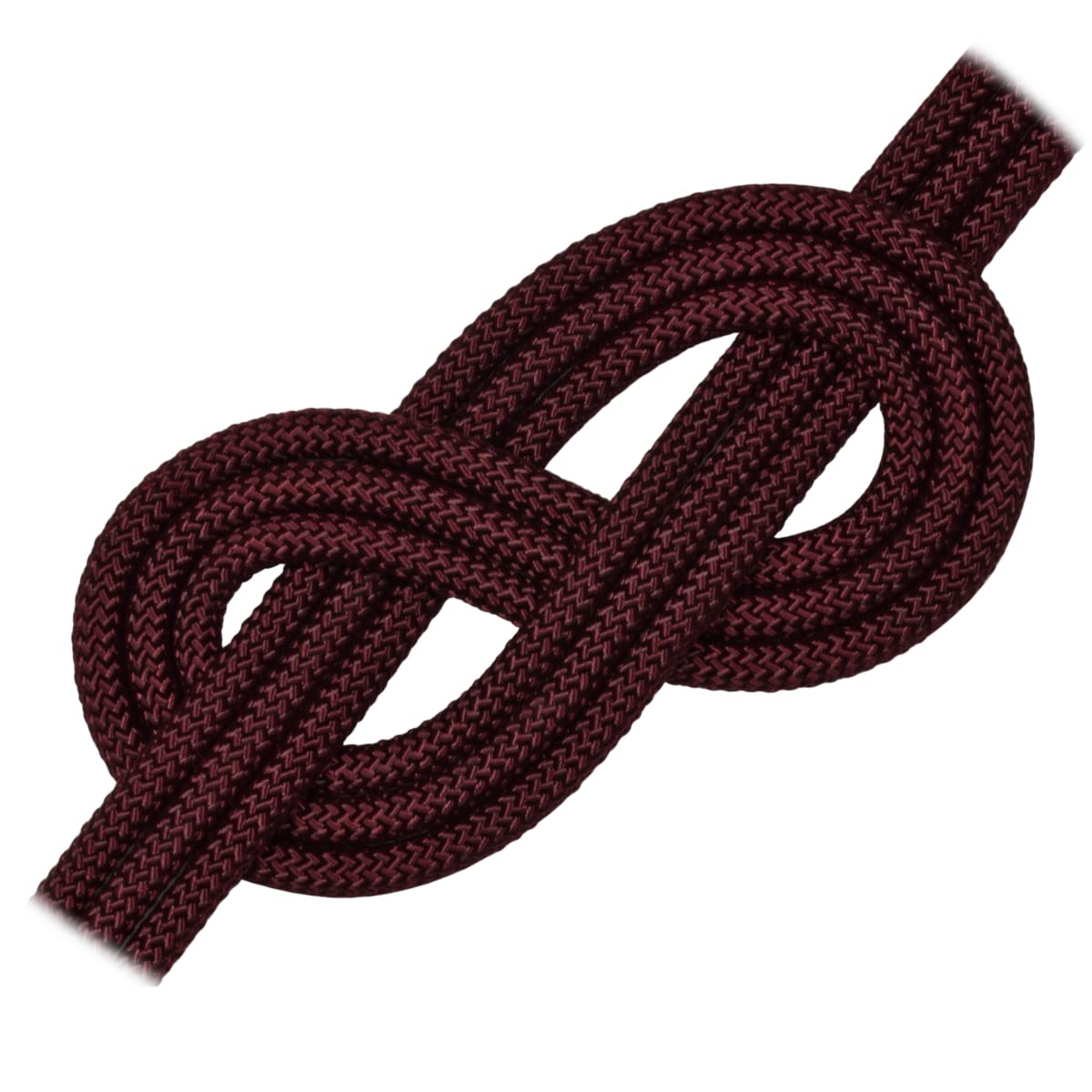 Corderie Italiane 006085706 Doppia treccia skipper alta tenacità, bordeaux, 6 mm - 50 metri