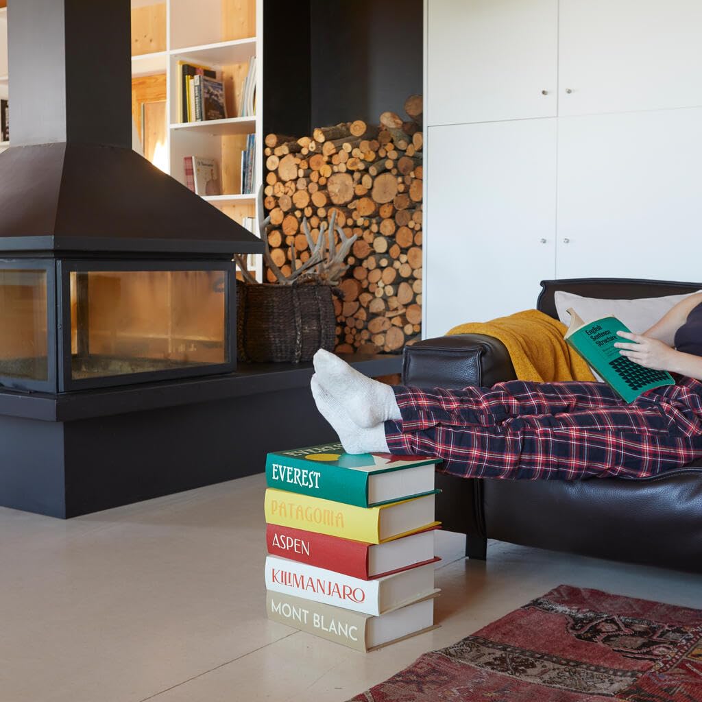 Balvi Tavolino Mountains Book Stack Con doppio scomparto segreto Legno