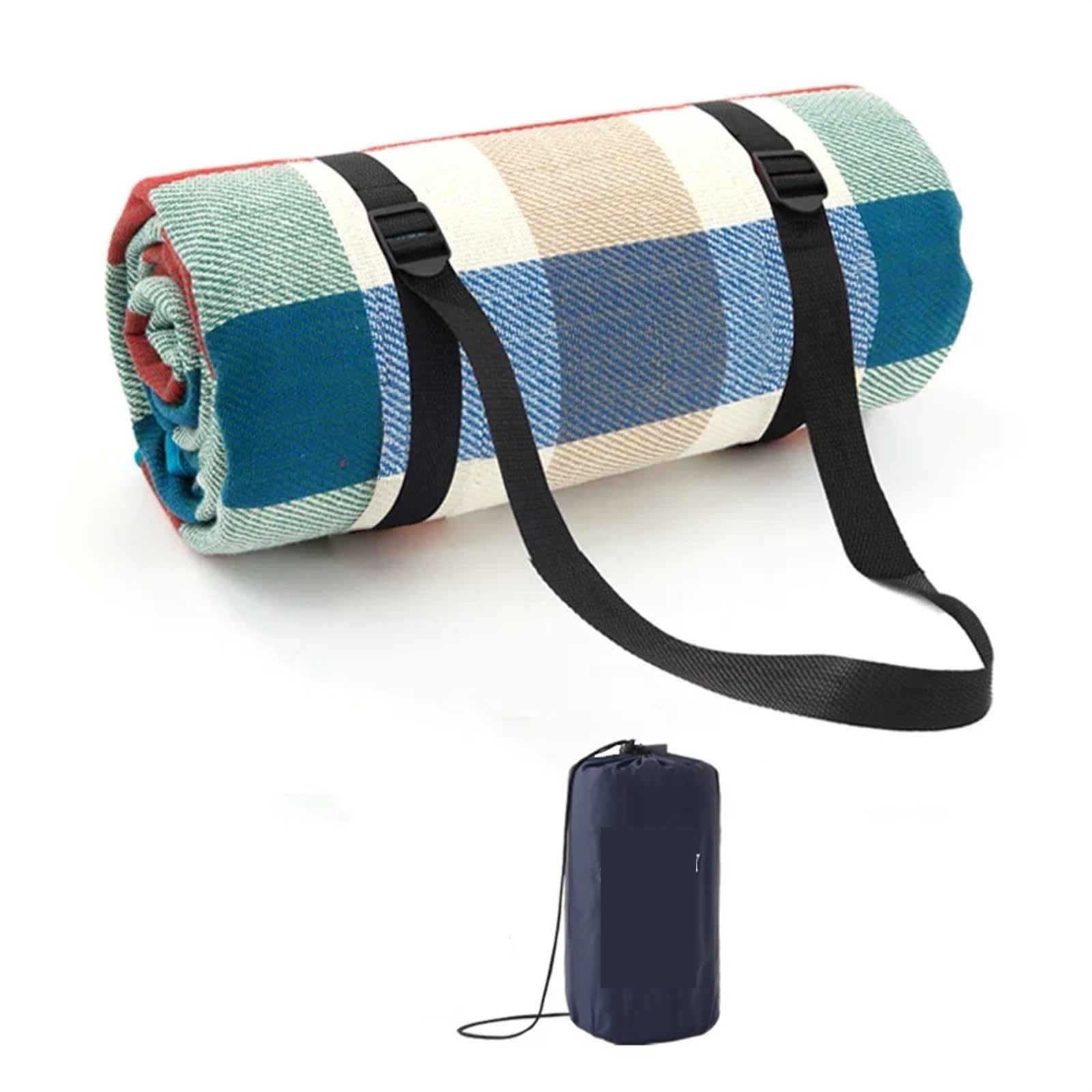 Coperta da Picnic Impermeabile Grande tappetino da spiaggia portatile pieghevole, spesso, campeggio, for uso esterno in tenda, impermeabile per picnic campeggio spiaggia esterno(A10,200x300cm)
