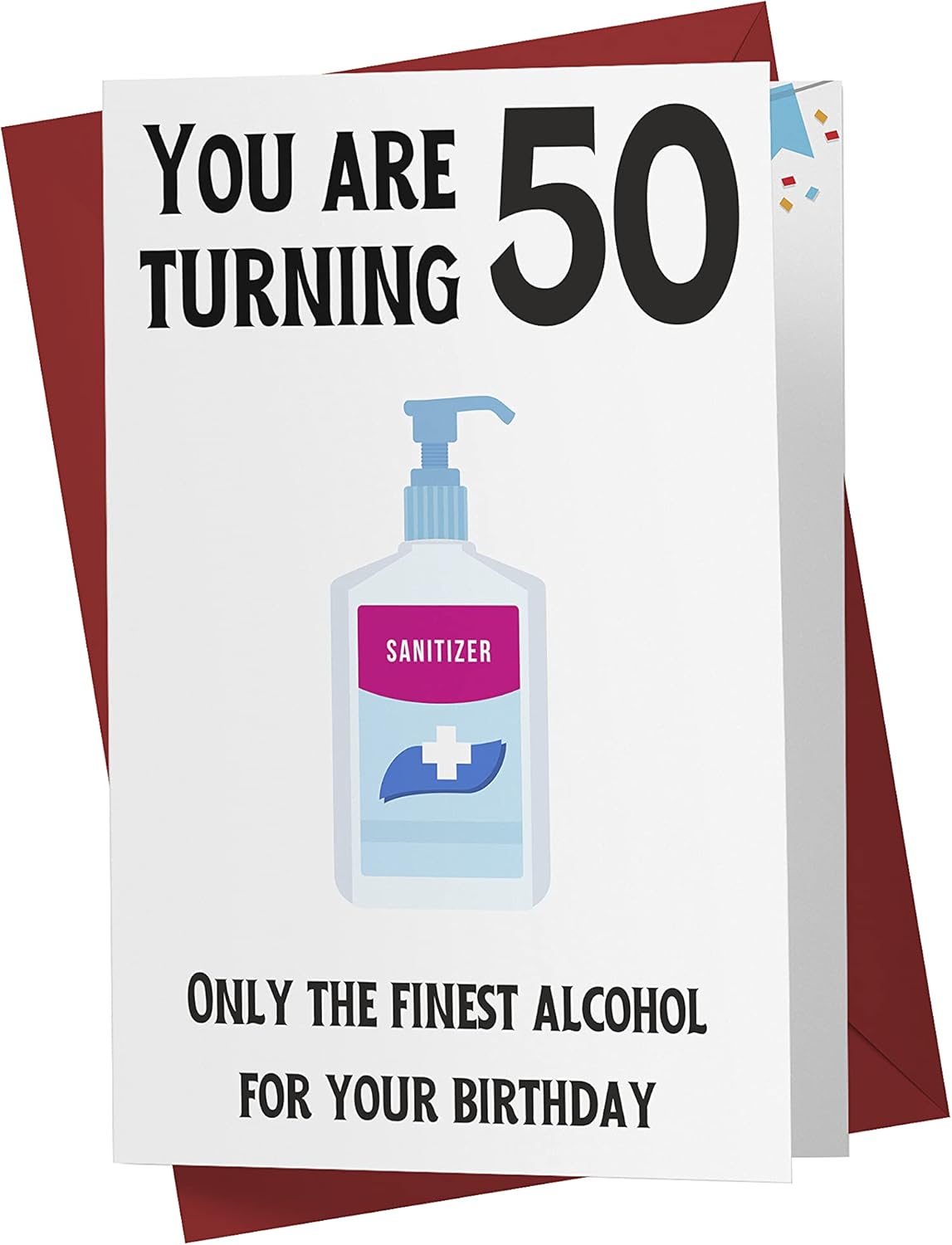 Funny Covid 50th Birthday Card Social Distancing 50