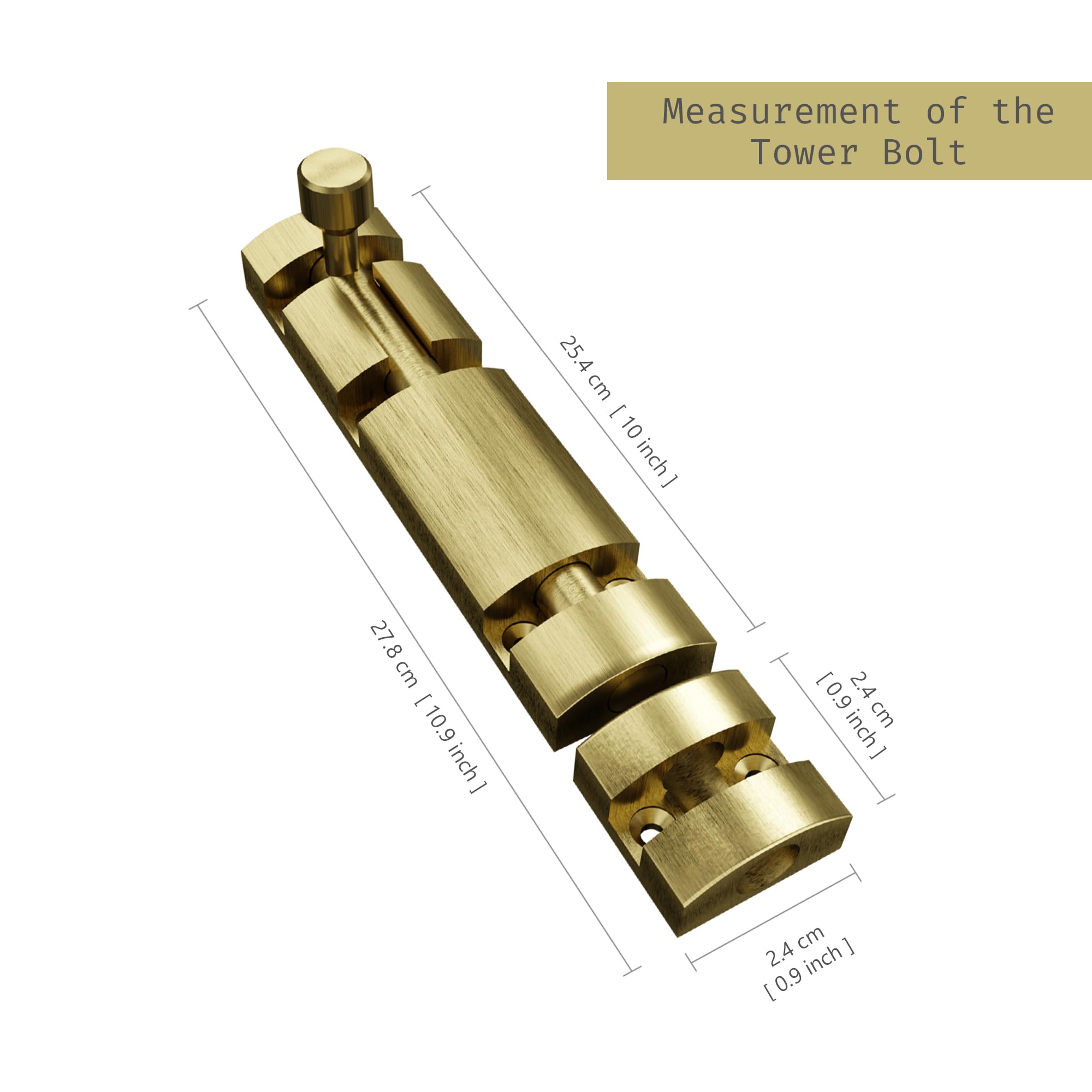 Atlantic Tower Bolt - Secure Your Doors & Windows -4