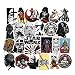 Jasion PVC Decals Anime Cartoon Stickers Waterproof Sunlight-Proof DIY Ideals for Laptops Motorbikes Cars luggages Portable
