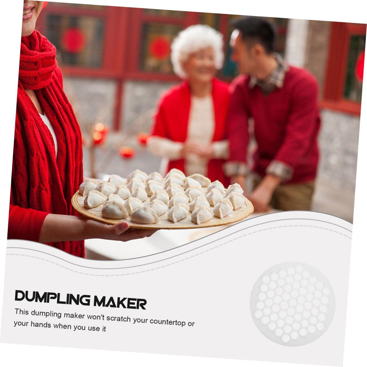 2pcs Dumpling Making Kit Includes Mold Russian Ravioli Maker Kitchen Essential