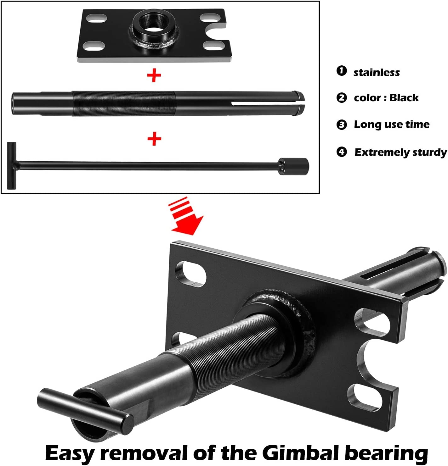 Outil D'alignement Et Extracteur De Roulement à Cardan Pour Bateaux Mercruiser, OMC, Cobra