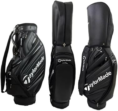 Stand Golf Bag, Caddy Bag, Club Case, PU Leather, Waterproof Golf Club Bag, Unisex, Multifunctional Storage, Large Capacity, Lightweight, 18.1 x 11.0 x 49.2 inches 46 x 28 x 125 cm