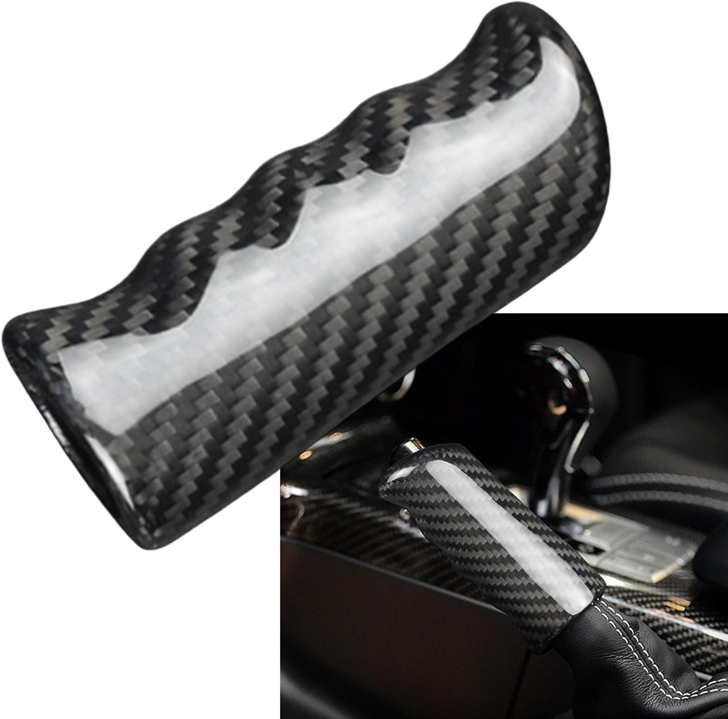 Parking Brake Handbrake Trim For Benz G Class W463 AMG 2004-2018 2005 Carbon Fiber