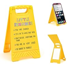 Inspirational Motivational Gifts Employee Appreciation Gifts Little Reminders You are Enough Clear Desk Decorative Sign for Office Desk Table Shelf 3 X 5.3 inch