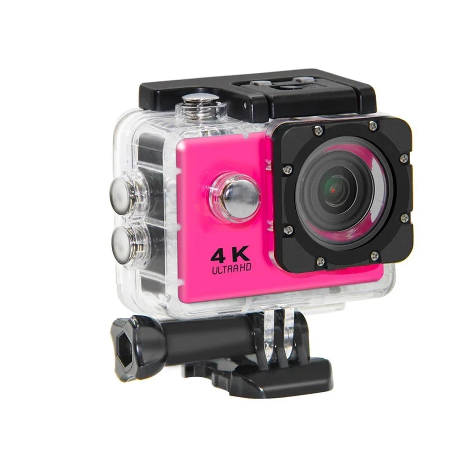 WiFi 4K/30fps 2.0-inch 170D Helmet Action Camera Anti Shake Video Recording | Records outdoor sports, travel, riding, helmet and action video with portable wide-angle camera functions(Pink)-picture-19