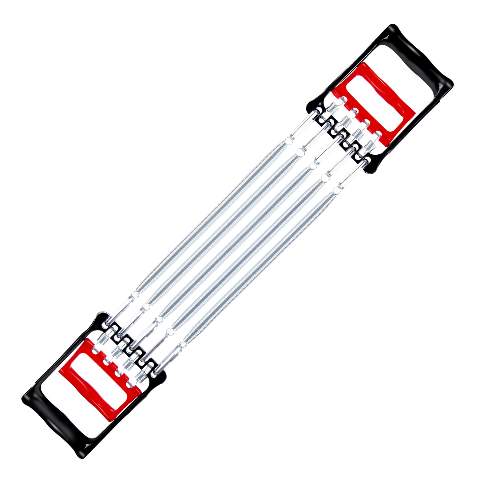 Portable Plastic Handle Five Springs Chest Expander Pull Exerciser With Hand Gripper Wrist Developer for Training Arms, Chest, and Back Muscles by Oriental-beauty