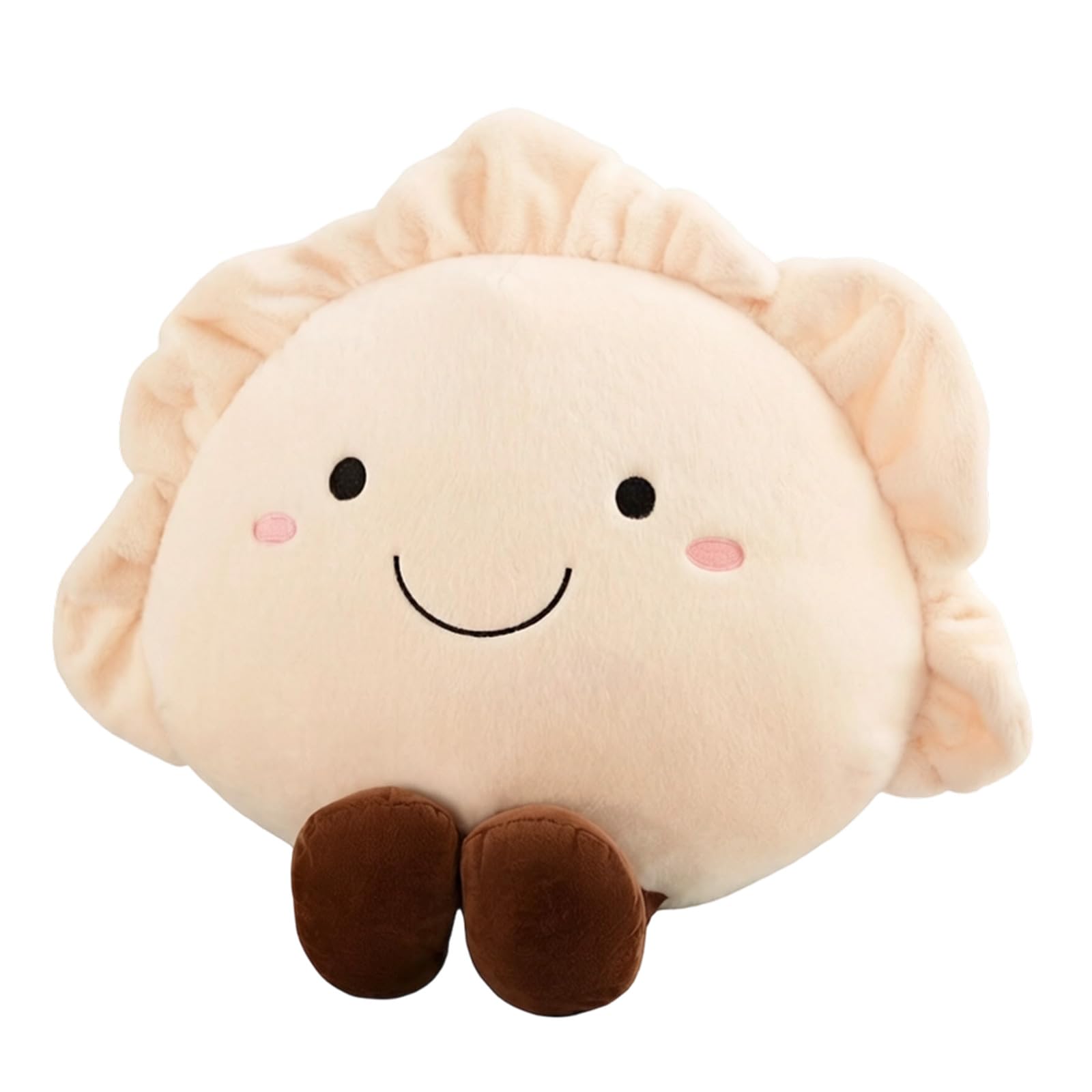 Elnwnnkc Dumpling Shape Hugging Pillow Safe Soft Plush Fabric Stuffed Seat Cushion and Home Offices Decors Desk Sleep Pillow