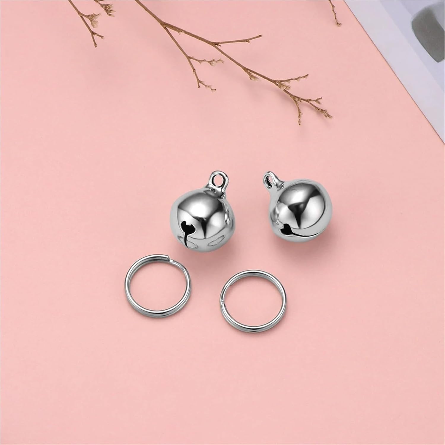 Dog Bell 30pcs 16MM Vintage Copper Bell Pendant Pet Necklace Bells Pet Collar Bells Christmas Ornamnets Hanging Bells Decoration