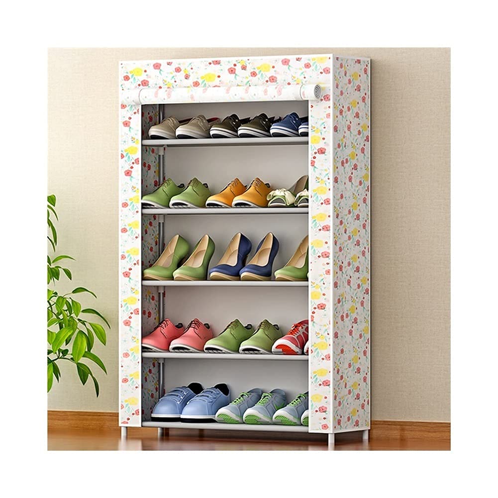 Rangement chaussures 5 niveaux pour optimiser les petits appartements