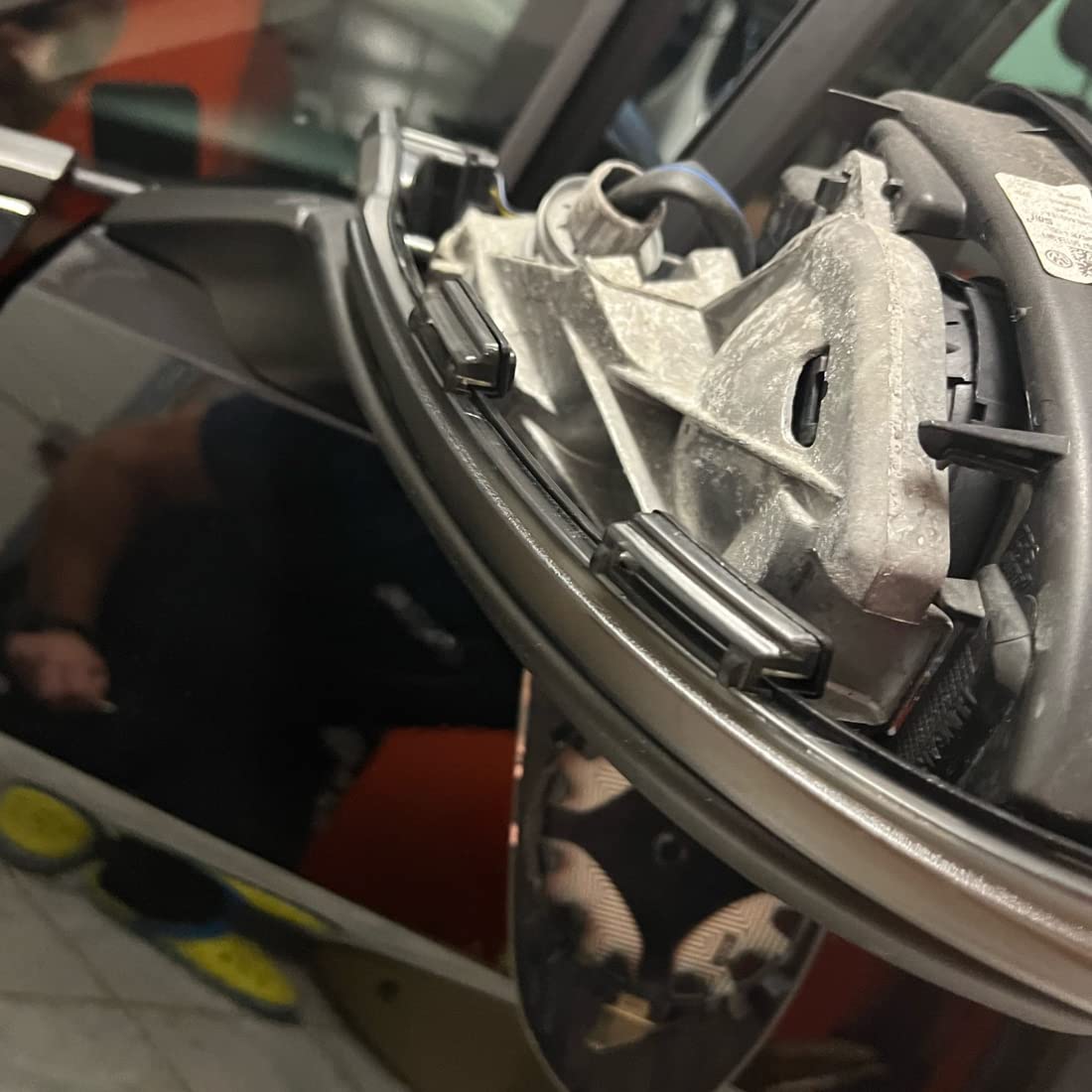 Dynamiczny kierunkowskaz Lusterko wsteczne Przydymione soczewki W??cz kierunkowskaz ?wiat?o LED Turn Singal Migacz Kompatybilny z VW Golf MK7 7 7.5 GTI R GTD 2012-2020