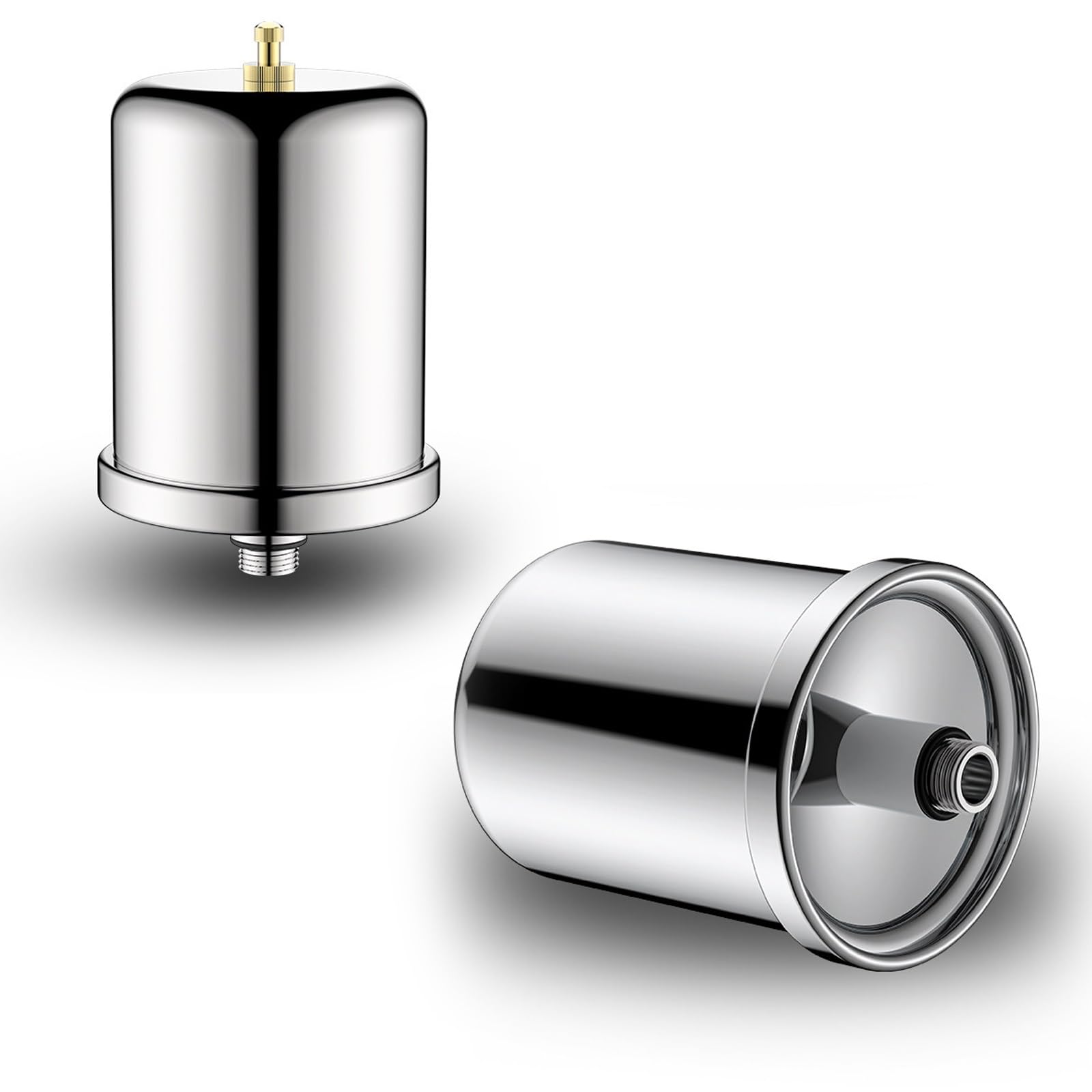 Vaso Espansione da 2 Litri, in Acciaio Inox 304, Serbatoio a Pressione, per Tutti I Tipi di Pompe di Sovralimentazione Autoadescanti Completamente Automatiche