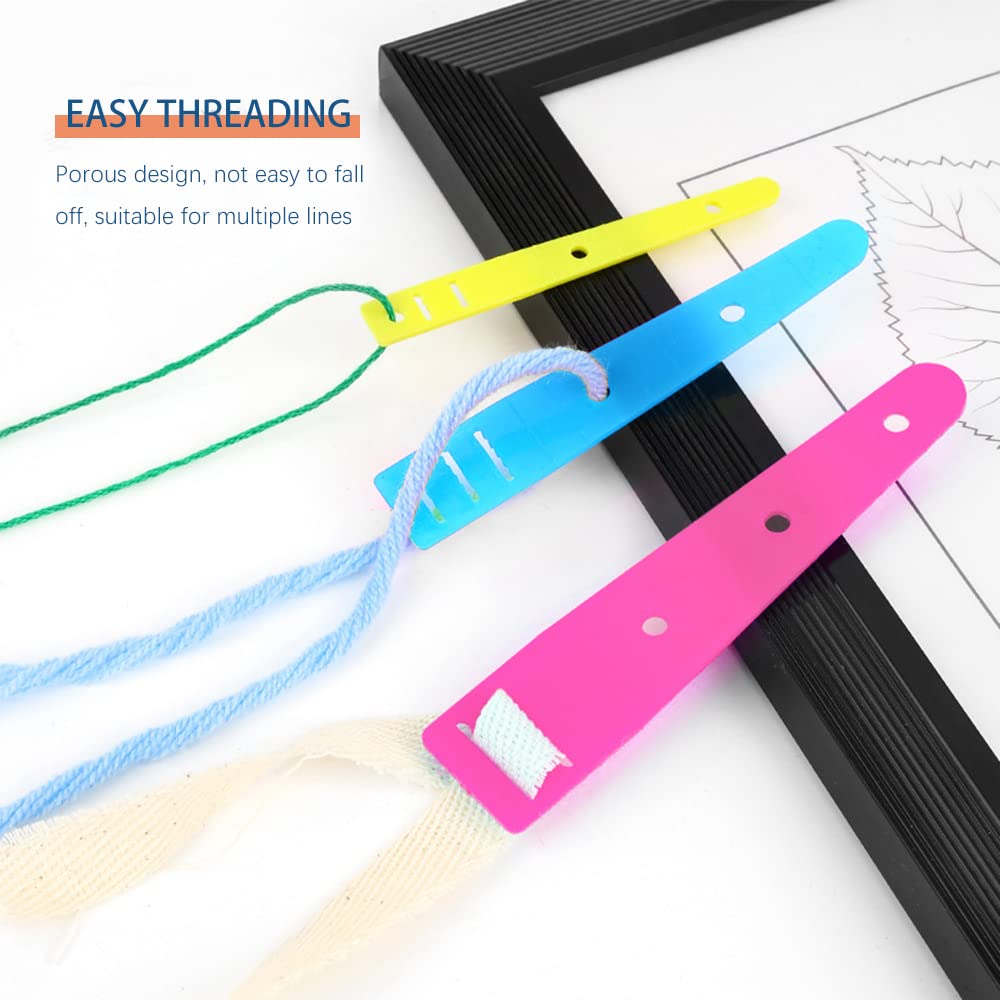 Neikafan 11 Pièces Outil Enfileur D'élastique Métal Enfile Cordon Flexible Boucle Couture D'enfileur Cordon Plastique Pour Broderie, Couture, Perlage, Bricolage, Tricotage, Etc