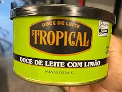 Tropical Doce de Leite, 420g, Sabores Café, Limão e Cacau, Minas Gerais (com Limão)