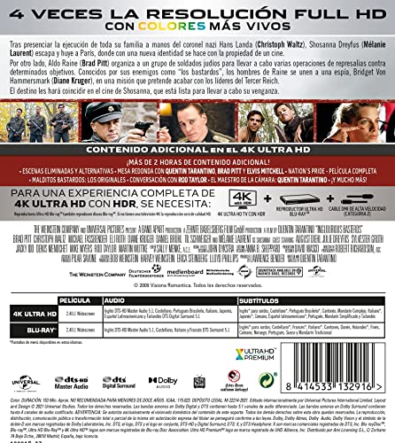 Malditos bastardos (4k UHD) - BD image 4