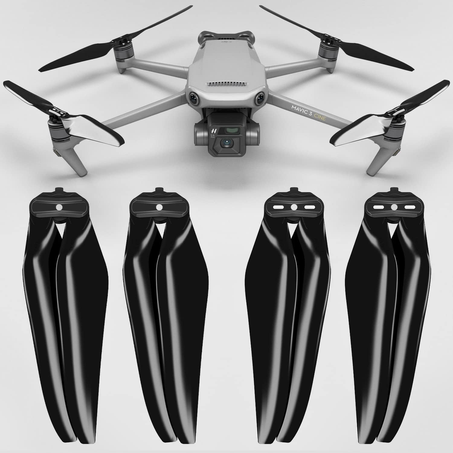 Stealth Propellers for DJI Mavic 3 - Black, 4 pcs