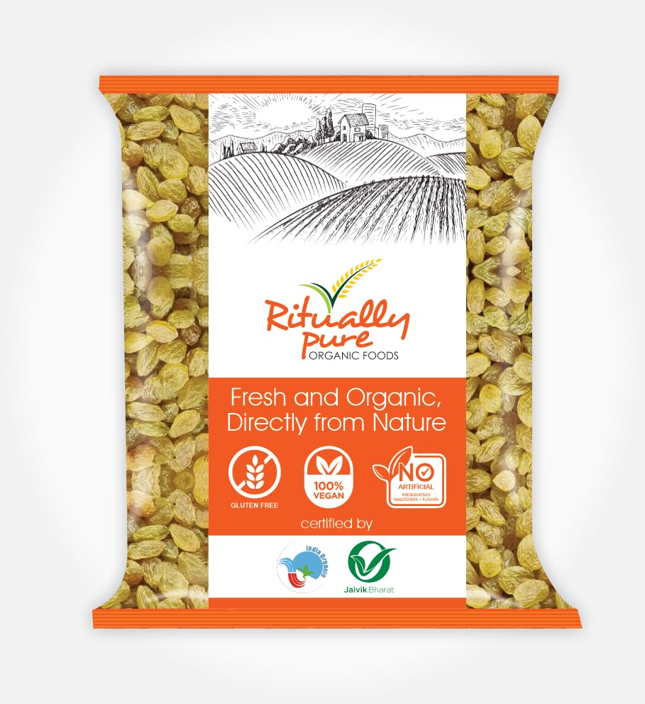 Ritually Pure 100% Organic Kishmish (Raisins) Value Pack | Nutritious| Rich in Iron (400) (B0CBXB8TF1) Amazon Price History, Amazon Price Tracker