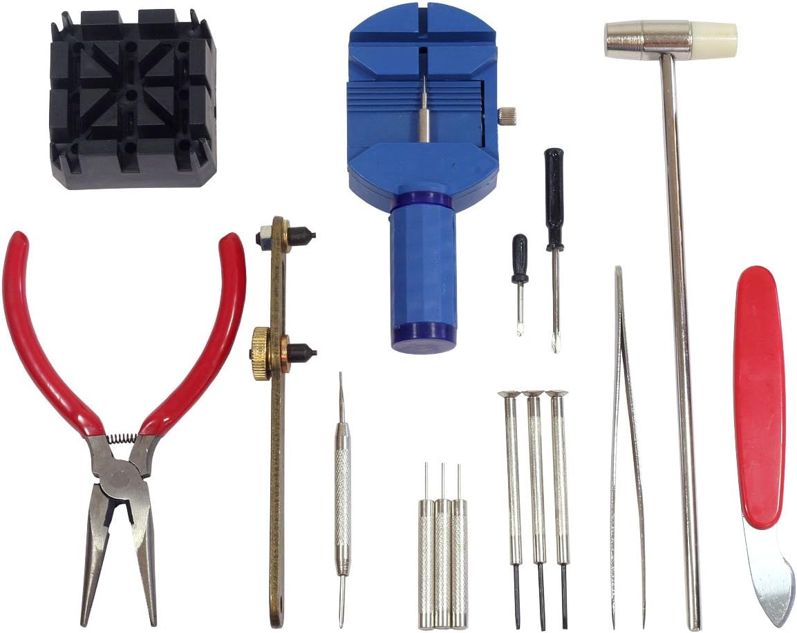 Wrist Watch Strap / Pin Repair Kit 16 Tools Amazon.co.uk DIY & Tools