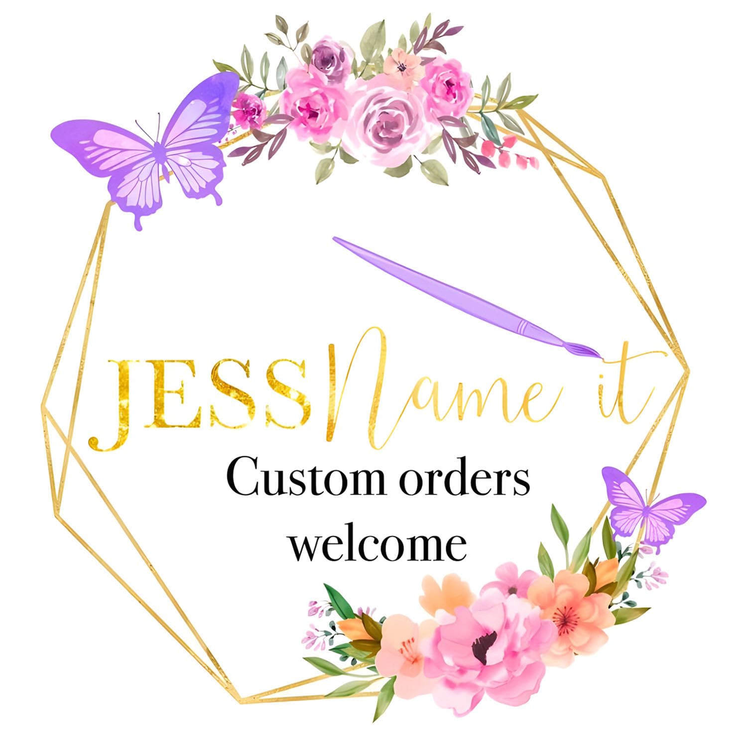 Custom Stickers for Weddings, Birthdays & Businesses - Personalized Labels with Your Logo - Waterproof, Fade and Heat Resistant - Pack of 100-1000 (