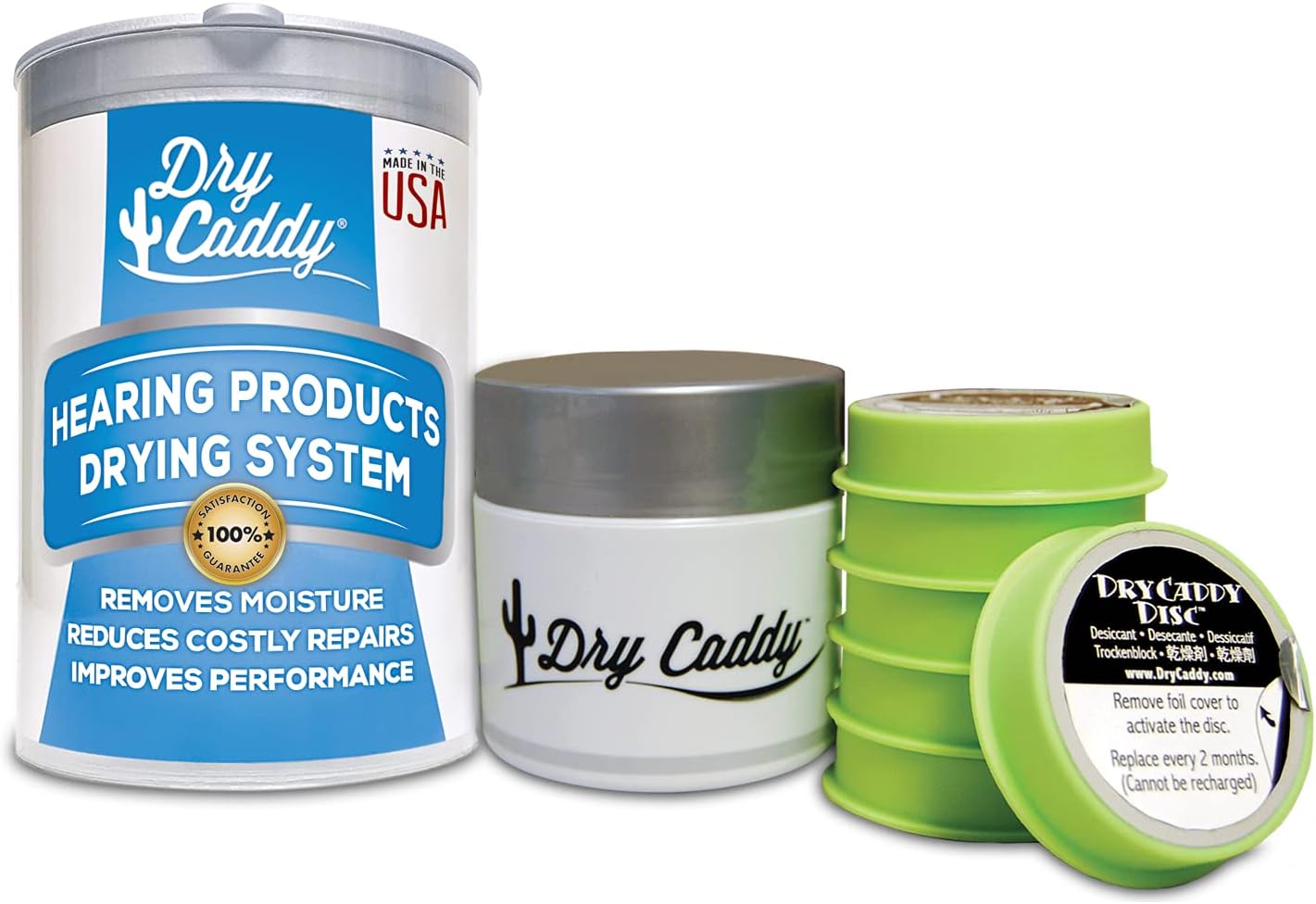 Dry and Store Dry Caddy Dry Aid Kit For Hearing Aids And Other Instruments