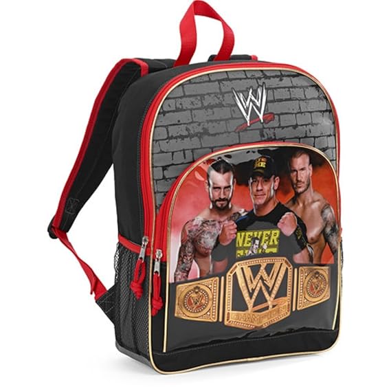 wwe wrestling backpacks