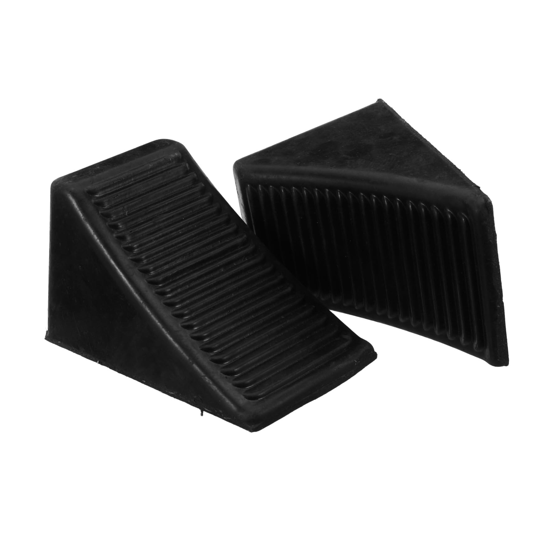 2stücke Radkeile aus Gummi für Garage Parkstopper für Autoreifen mit Antirutschmatte Gummireifenkeile als Parkbordstein für Boden Effektiver Reifenstopper für Pkw