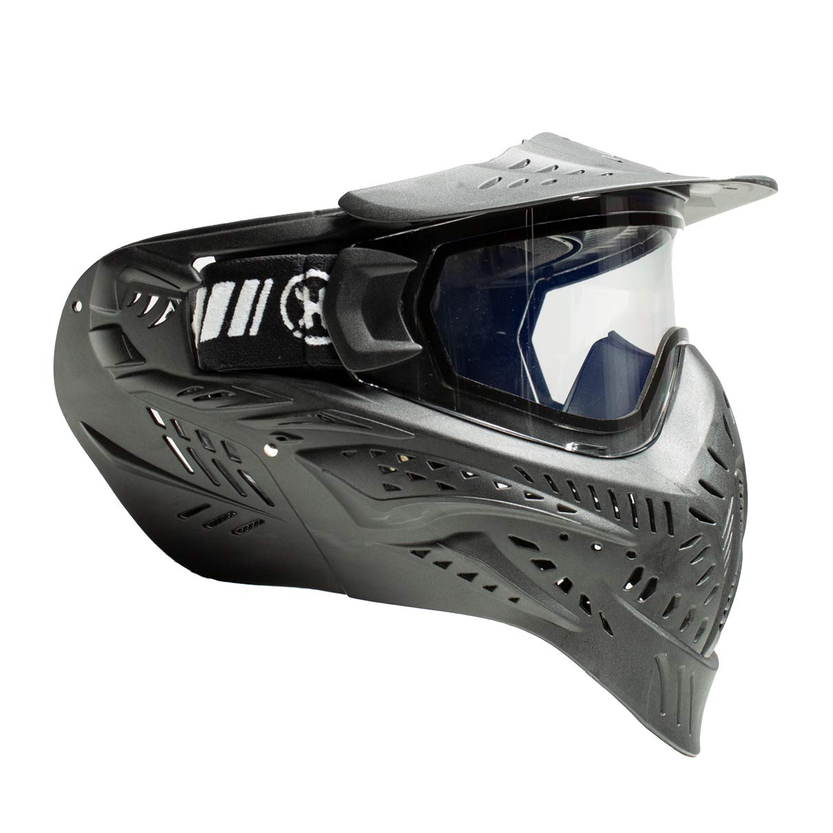 HK Army HSTL Goggle Paintball Airsoft Mask with Anti Fog Thermal Lens (Black/Clear Lens)