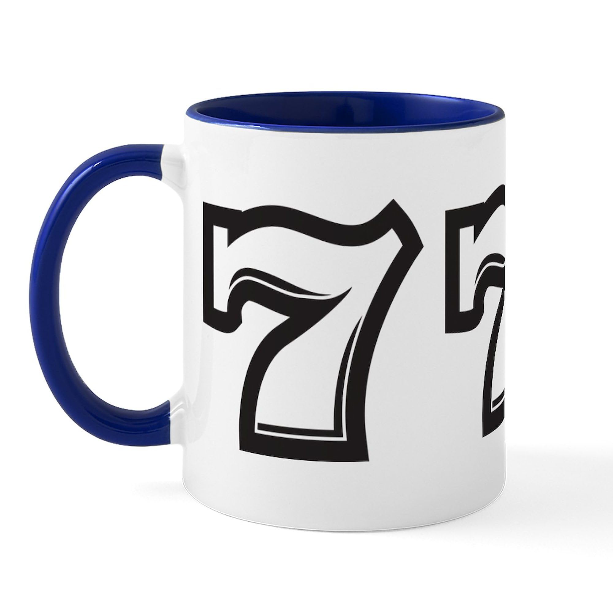 Amazon.com | CafePress Jackpot 777 Mug 11 oz (325 ml) Ceramic Coffee Mug: Coffee  Cups & Mugs