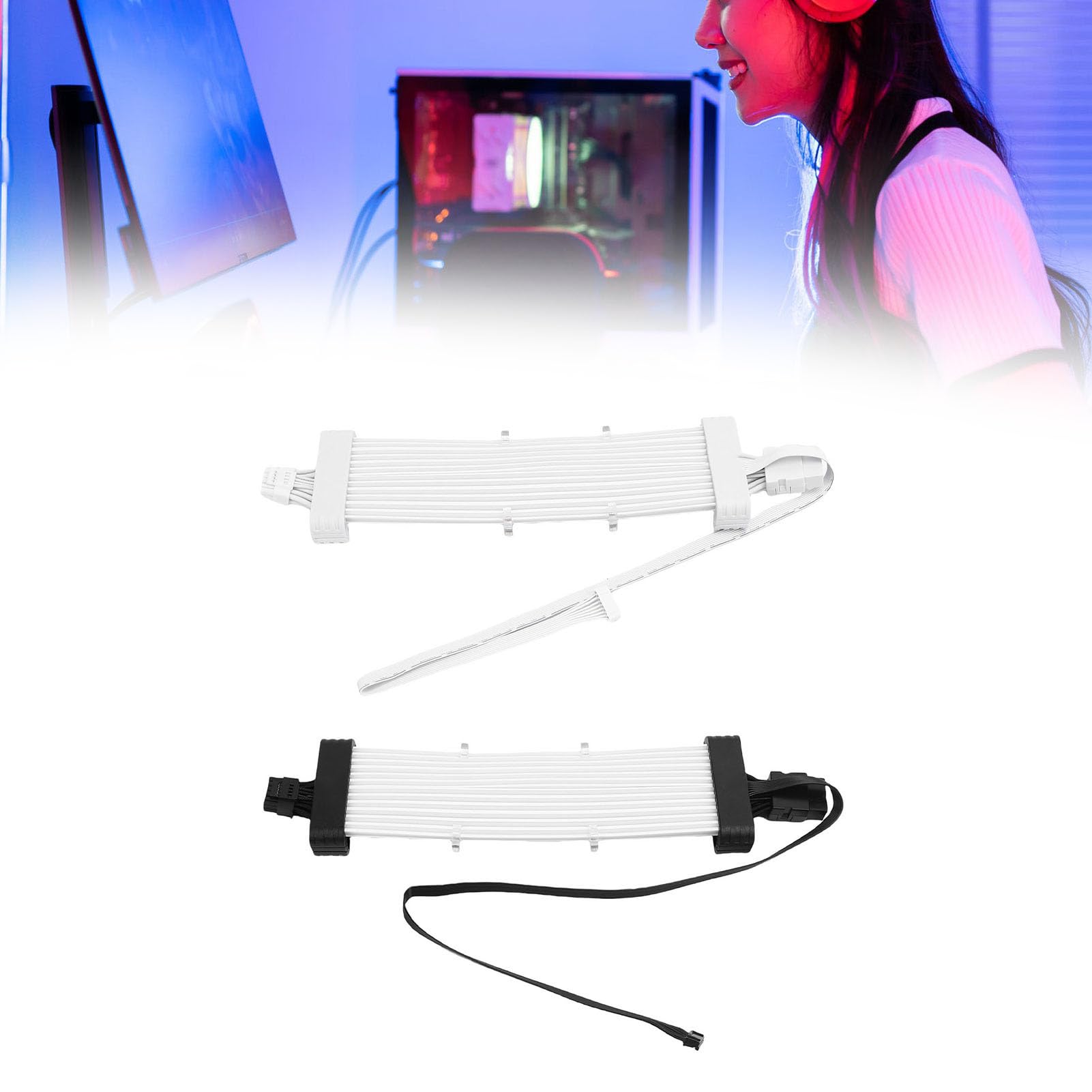 Ausla ARGB Zasilacz PSU Kabel 5V LED Paski, 120 Diod 16.8 Milionów