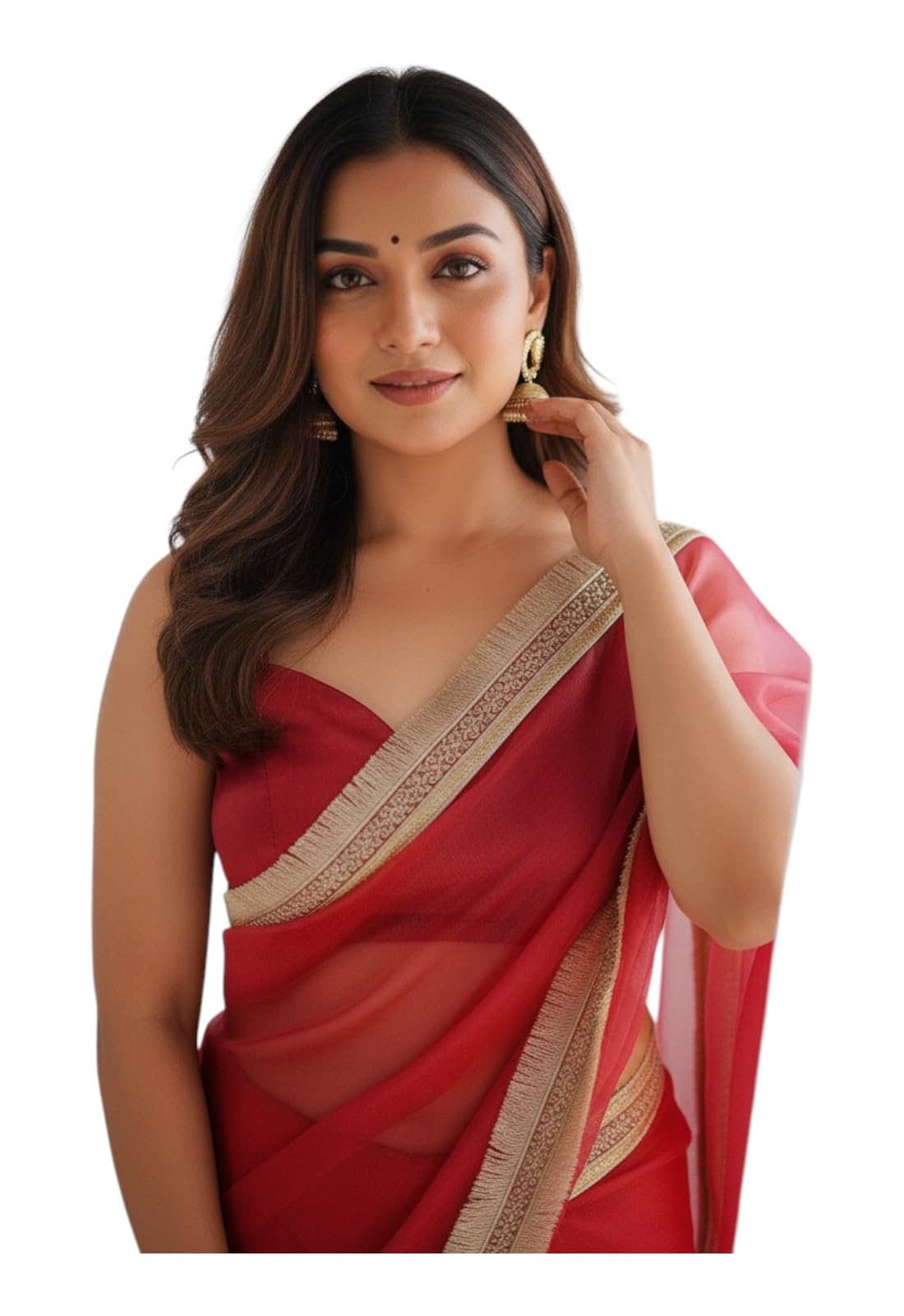 yashika Women's New Bollywood Soft Tissue Silk Saree With Blouse Material |saree for Women | New Sari | Latest Saree-picture-23
