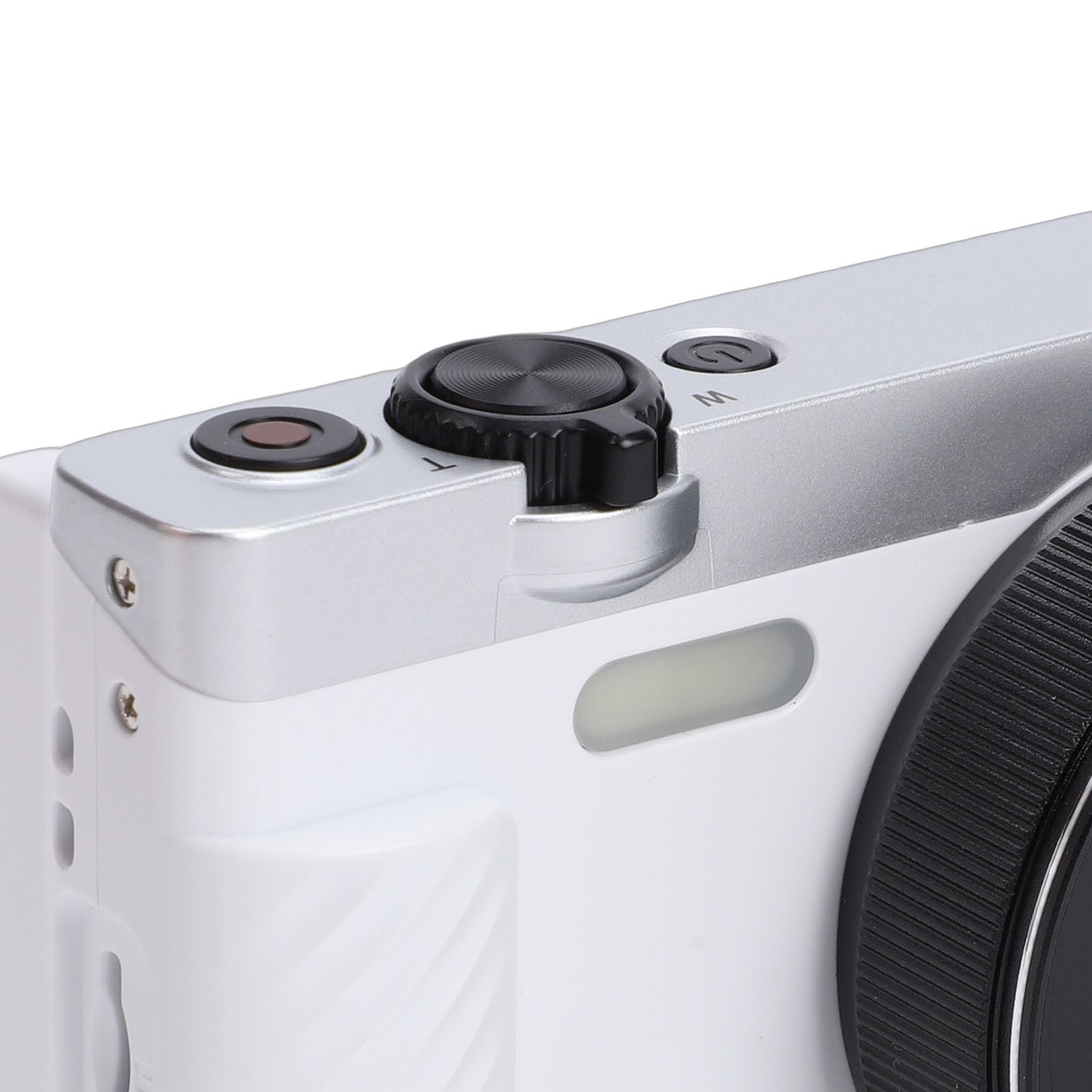 Aparat Cyfrowy 4K 75 MP Bezlusterkowy z 18-krotnym Zoomem do Fotografii Podróżniczej i Krajobrazowej (WHITE)