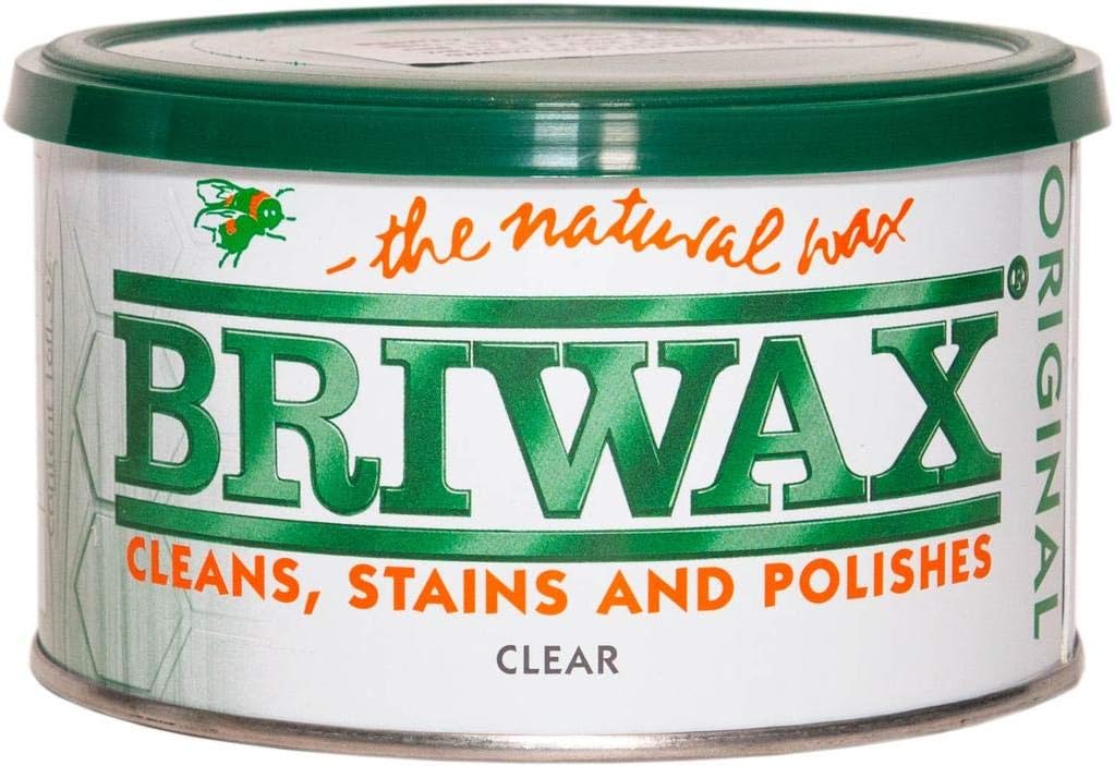 Briwax 家具用ワックス仕上げ 清掃 染色 磨き チューダーブラウン