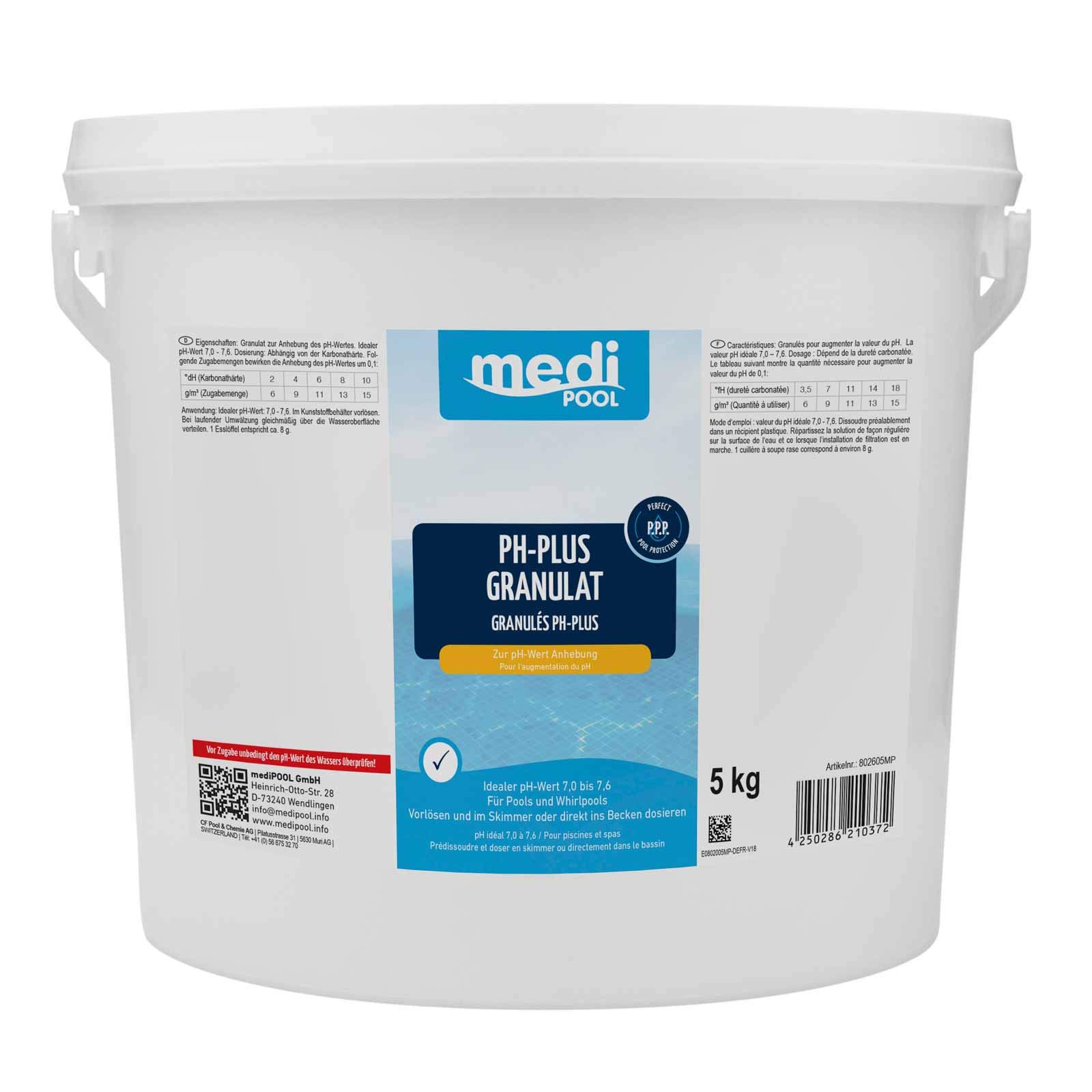 mediPool - pH-Plus Granulat 5,0 kg