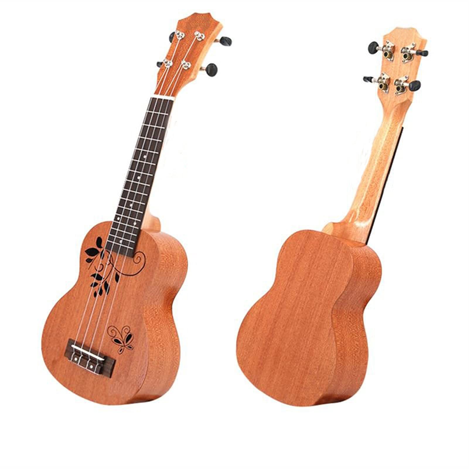 Ukulele koncertowe Początkujący Ukulele 21 Cal Ukulele Saxophone Ukulele Koncert Tenor 4 Struny Ukelele Mini Guitarra Hawaiian Guitar Akustyczne Instrumenty Muzyczne (Color : 3)