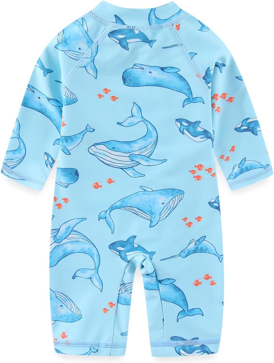 Baby Boy Swimsuit Rash Guard Toddler One Piece Bathing Suit Infant Swimwear UPF 50+ - Image 3