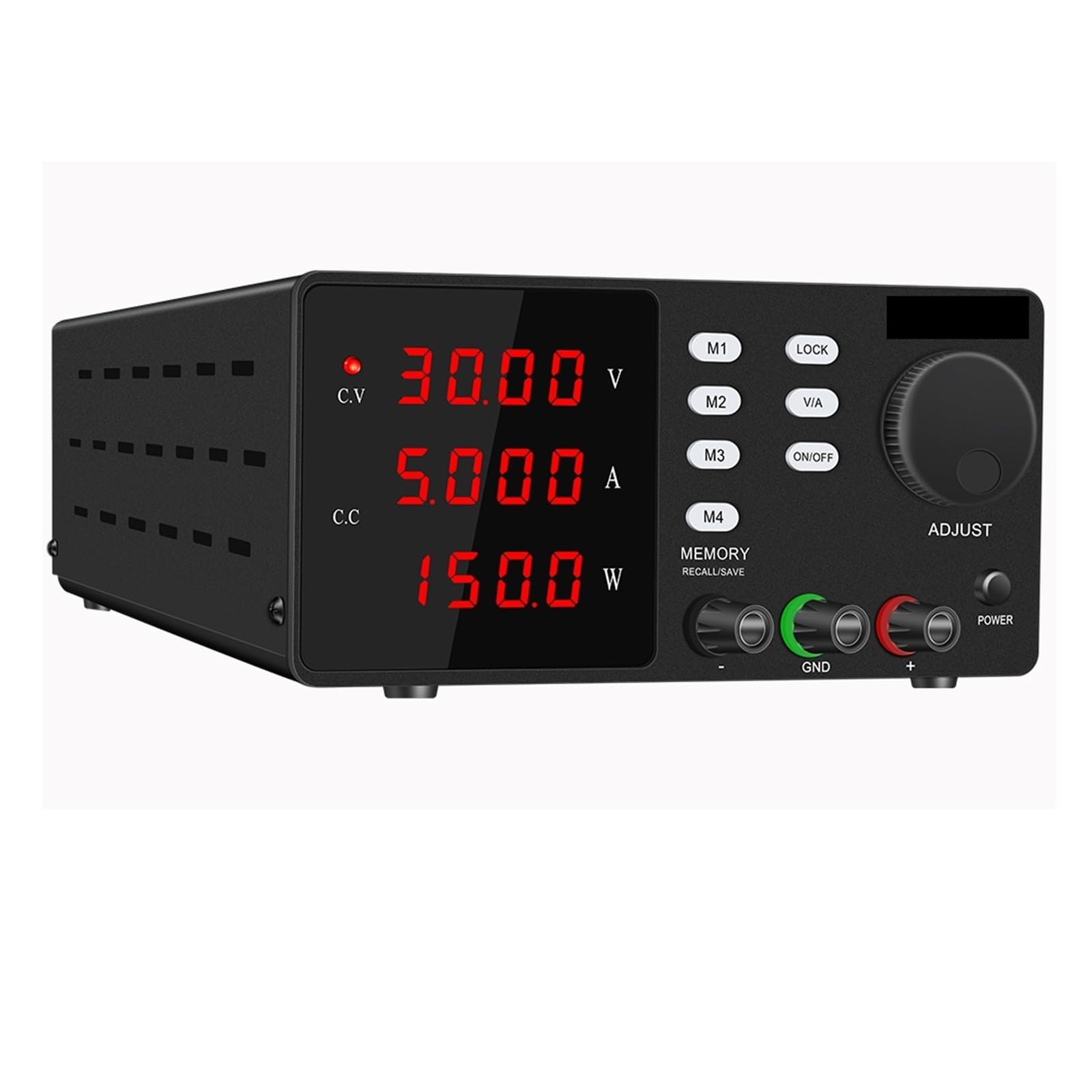 Alimentation CC programmable régulateur de tension 30V 5A haute précision LED - 8