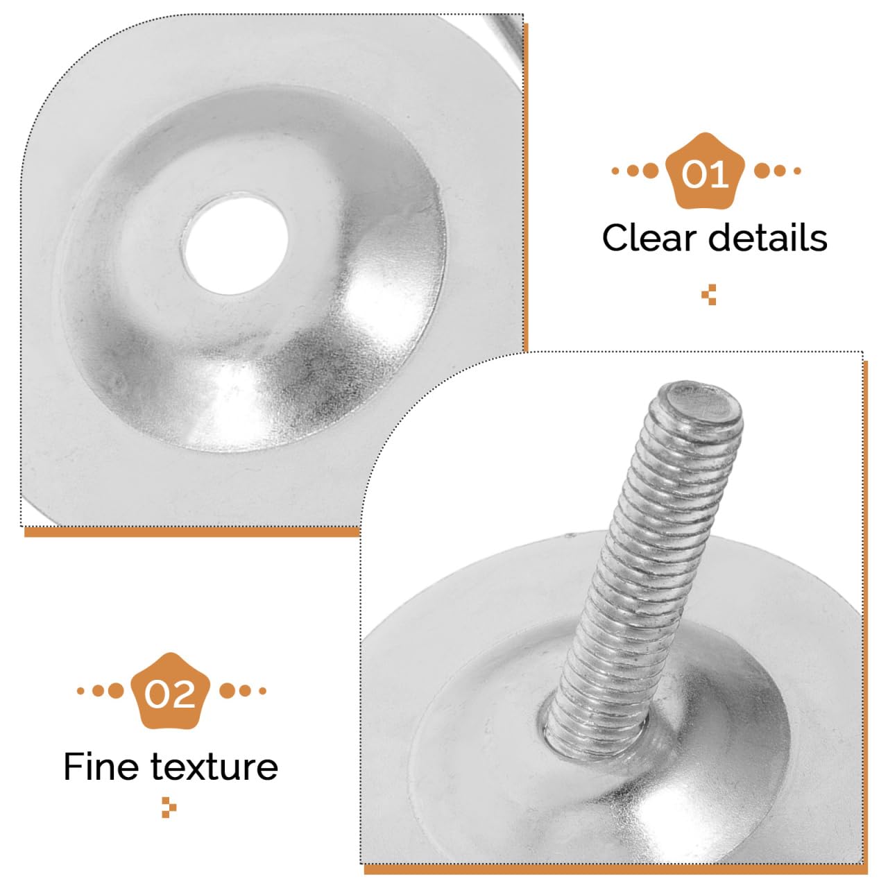 Uonlytech Vis De Fixation En Forme De 7 Pour Socle De Ventilateur Sur Pied Kit De Visserie Polyvalent Pour Pièces De Remplacement Accessoires De Montage Facile Pour Ventilateur Domestique