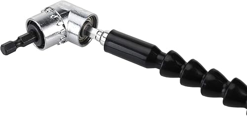 Miniatura 9 de HighFree Barra de extensión, adaptador de zócalo de vástago hexagonal, extensión de broca flexible, broca cuadrada de impacto, soporte para puntas