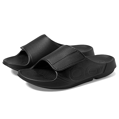 OOFOS OOahh Sport Flex Running Shoes Matte Black