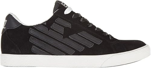 Scarpe Emporio Armani EA7 SNEAKER men 278038 CC299 BLACK - 8,5 US - 42 EU :  Amazon.it: Scarpe e borse