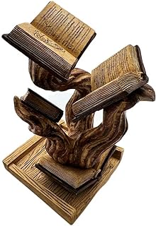 Thyggzjbs Magic Book Dice Tower,Tomes of Magics Dice Tower Magics Dice Tower Big Book Dice Tower Ornaments Clear Ornament Bulbs,Personalized Magic Dice Tower BookCollection (Burlywood)