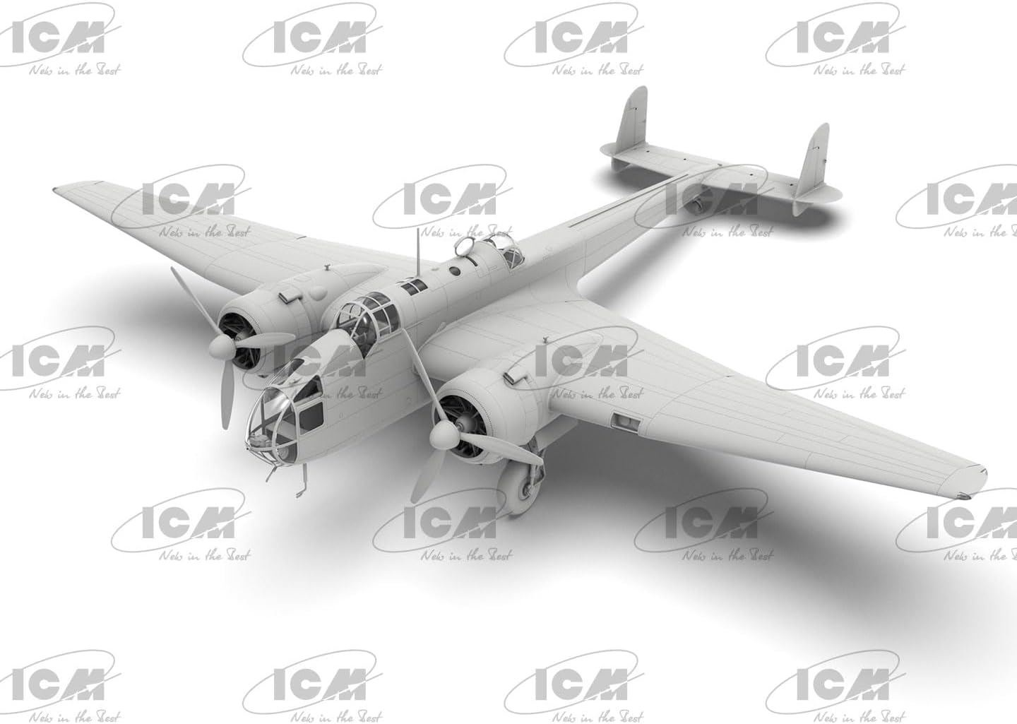 ICM 48352 - HP.52 Hampden B.Mk.I, WWII British Bomber - 1:48 Aircraft Model Kit