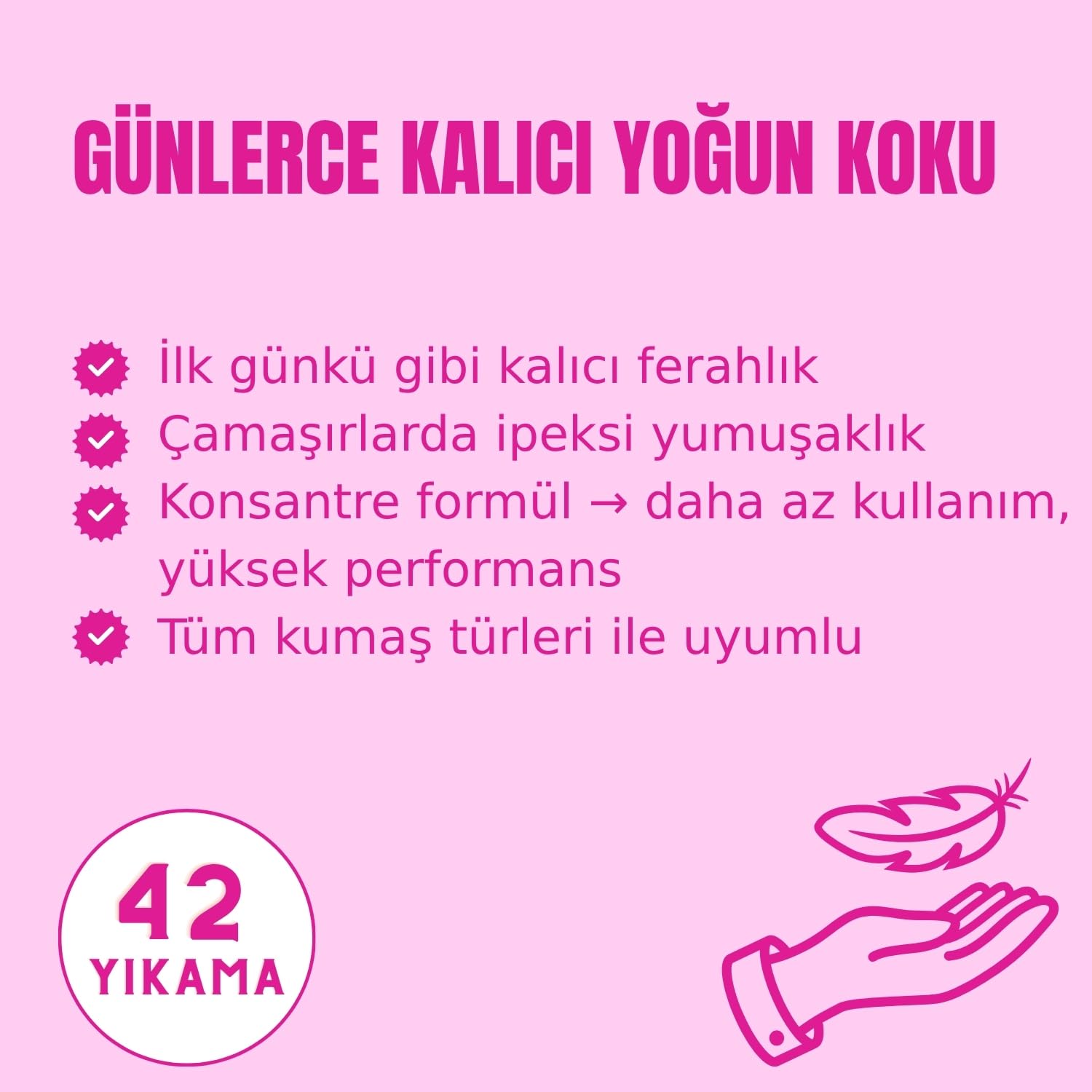 Aromatique Konsantre Çamaşır Yumuşatıcısı Velour Musk 3x Parfüm Etkisi & Kalıcı Koku 750 ml (Çiçeksi)